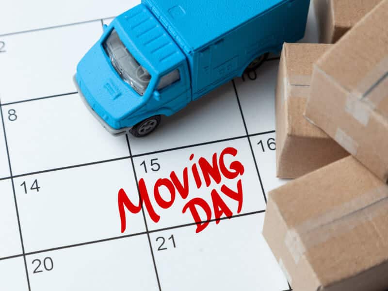 Moving into a new home